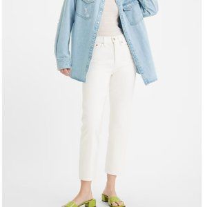 Levi's Wedgie Straight Women's Jeans - White